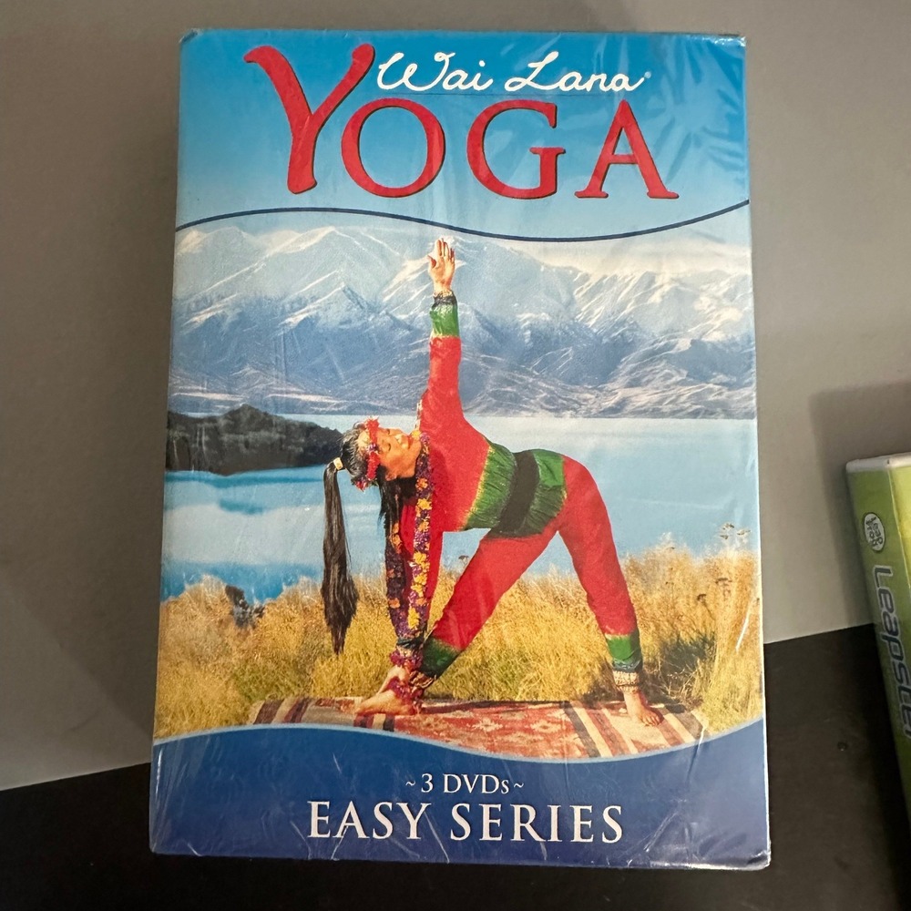 Wai Lana Yoga Easy Series 3 DVD Set Relaxation Toning Beginners Workout New